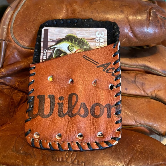 Vintage Wilson Joe Carter Baseball Glove Wallet - Picture 5 of 5